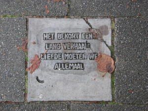 Straatpo&euml;zie
