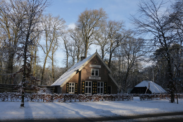 Overwinteren bij het clubhuis