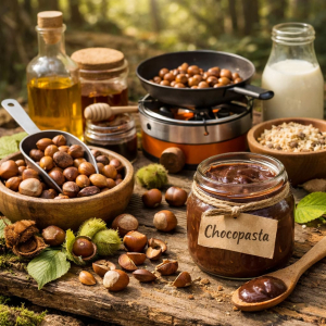 Chocopasta uit het bos