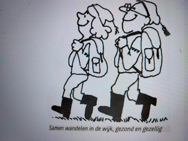 Vredeslichtwandeling met de buurt