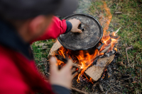 Dutch oven appeltaart