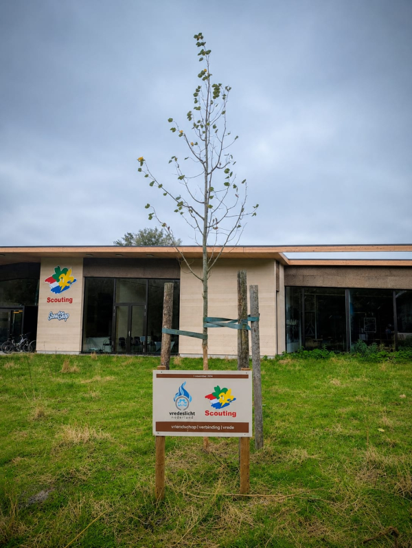 Vredeslichtkring voor vrede en vriendschap
