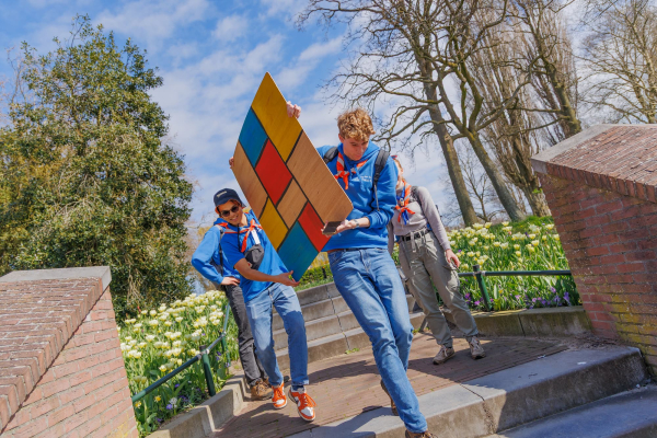 Spelen met de kunst van Mondriaan
