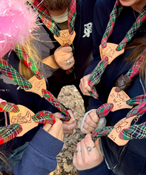 Leren dasring branden